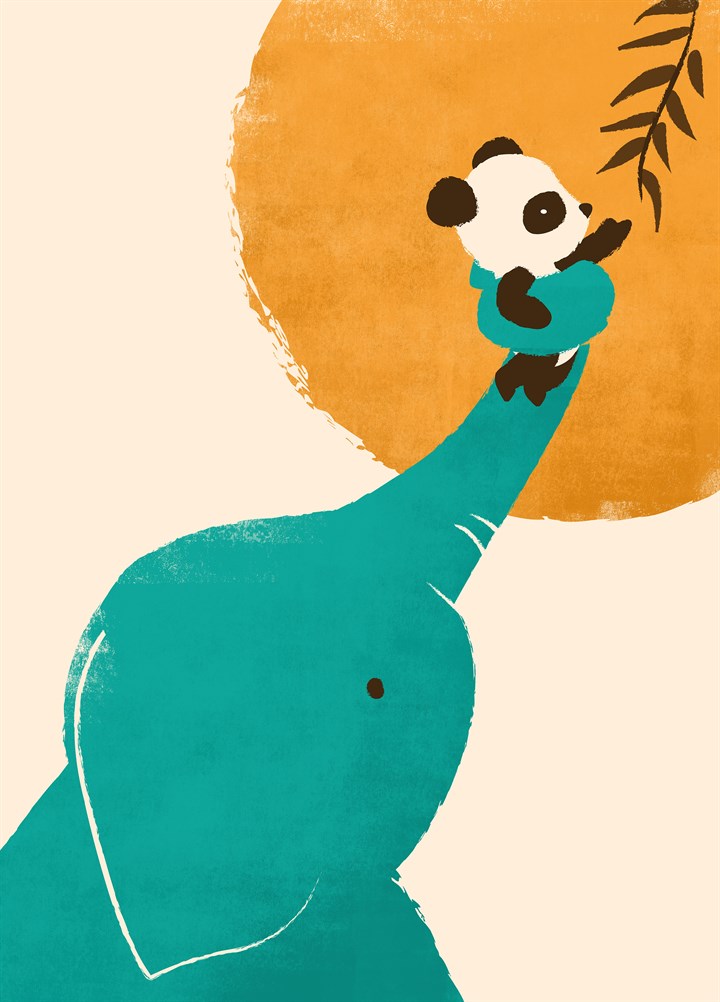 Panda's Little Helper Card