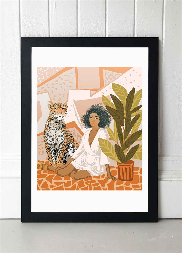 House Guest Art Print by 83 Oranges