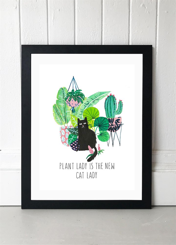 Plant Lady Art Print by Amber Davenport