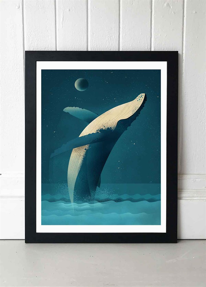 Humpback Whale Art Print by Dieter Braun