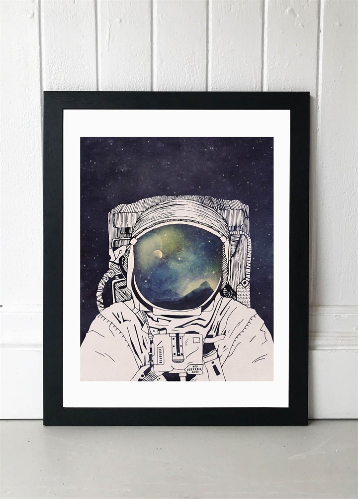 Dreaming of Space Art Print by Tracie Andrews