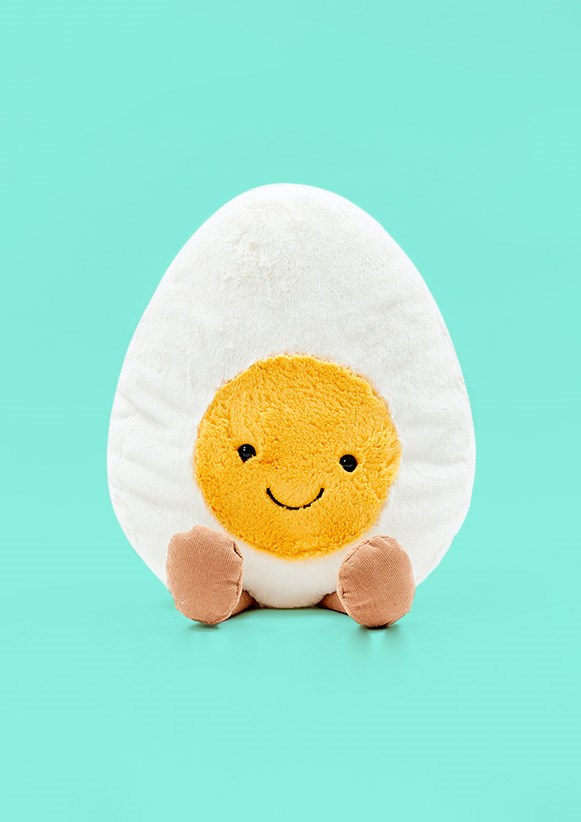 Jellycat Amuseable Happy Boiled Egg XL