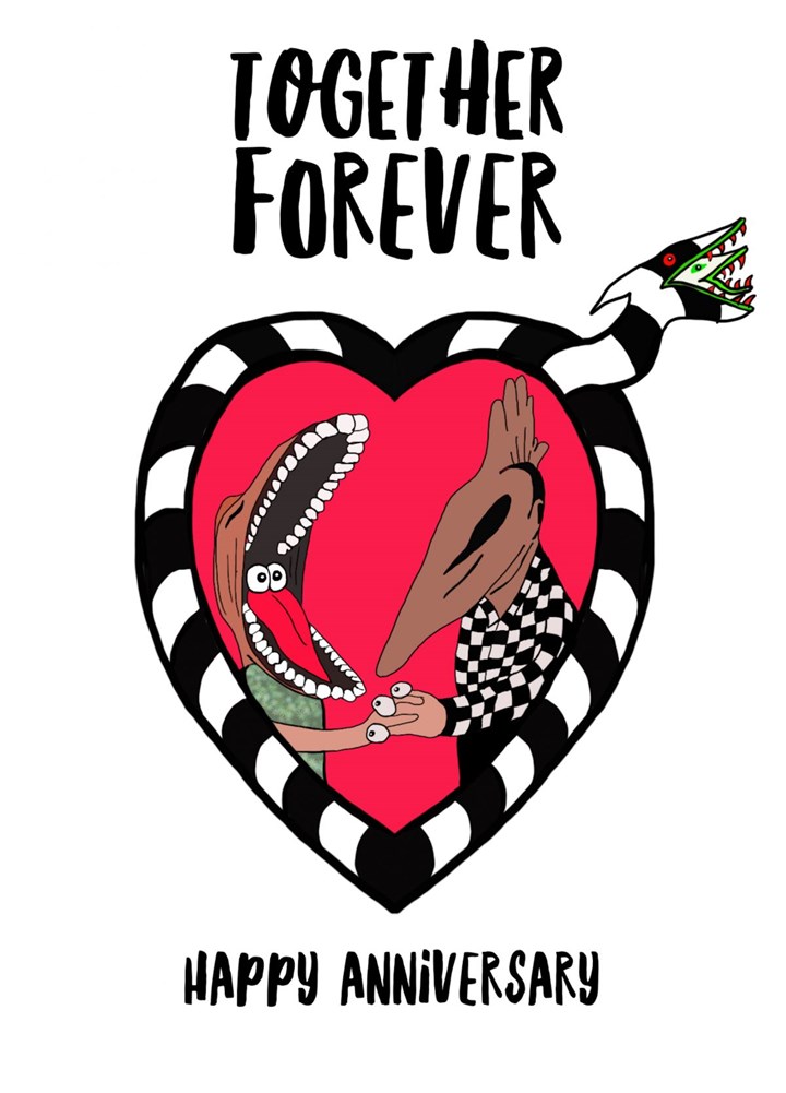 Together Forever - Beetlejuice Card