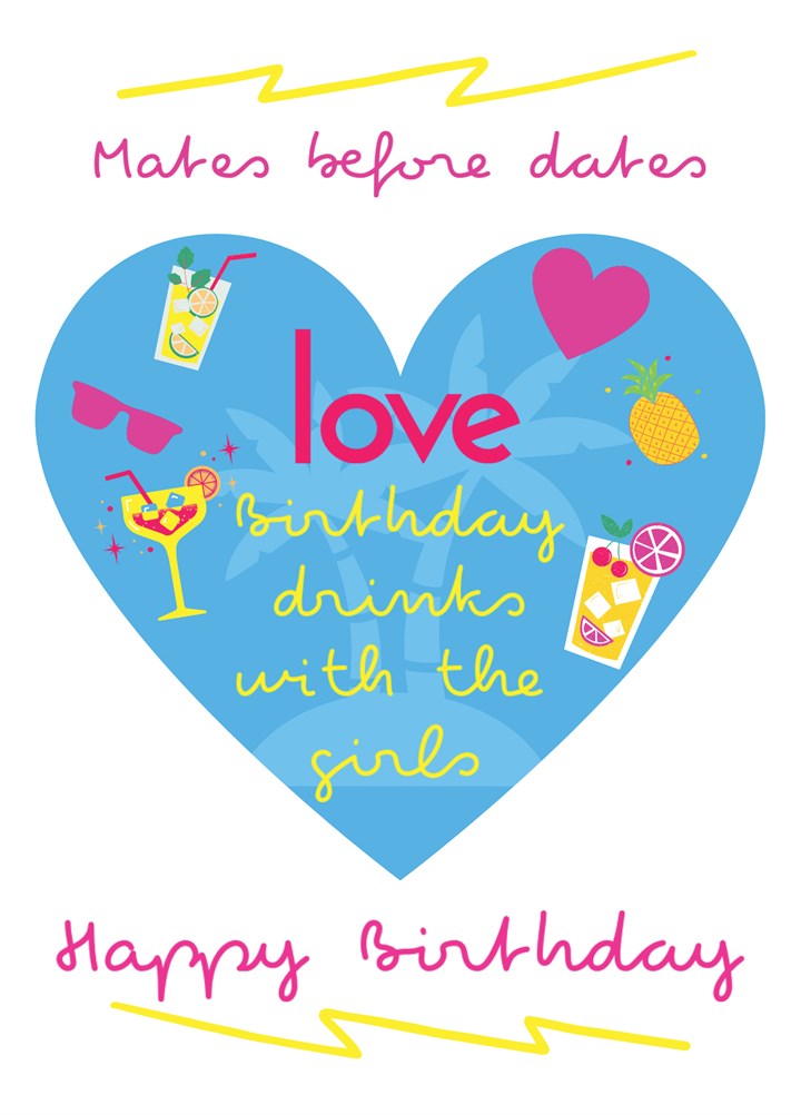 Love Island Birthday Card