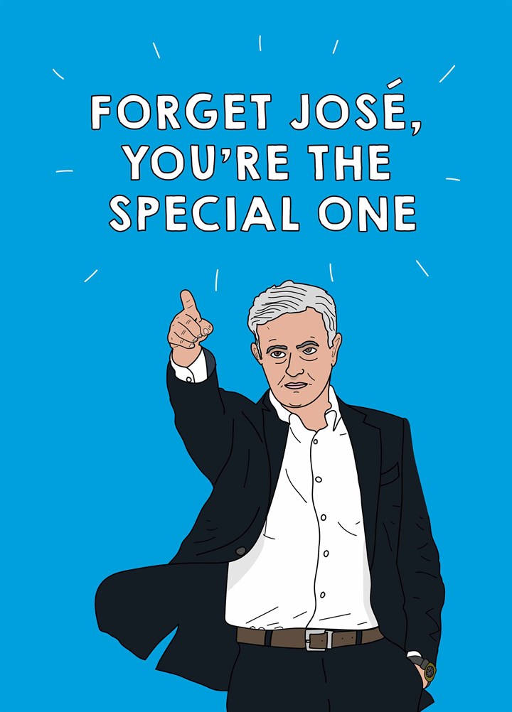 You're The Special One Card
