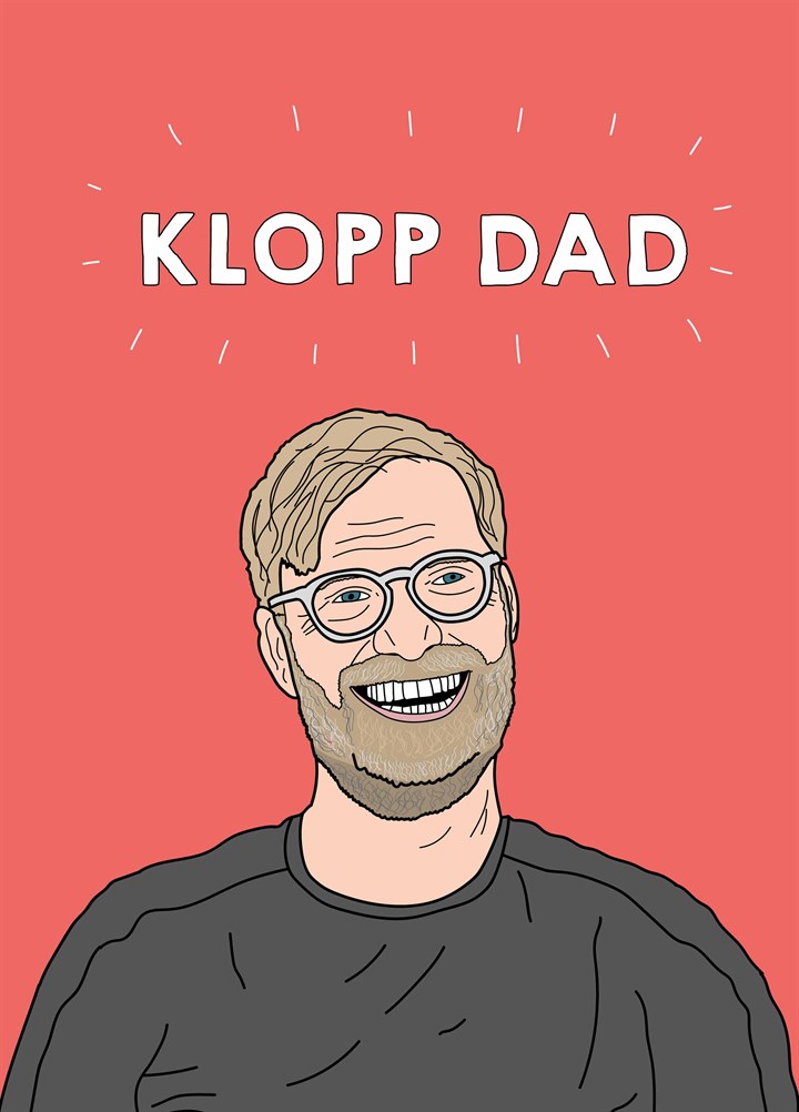 Klopp Dad Card