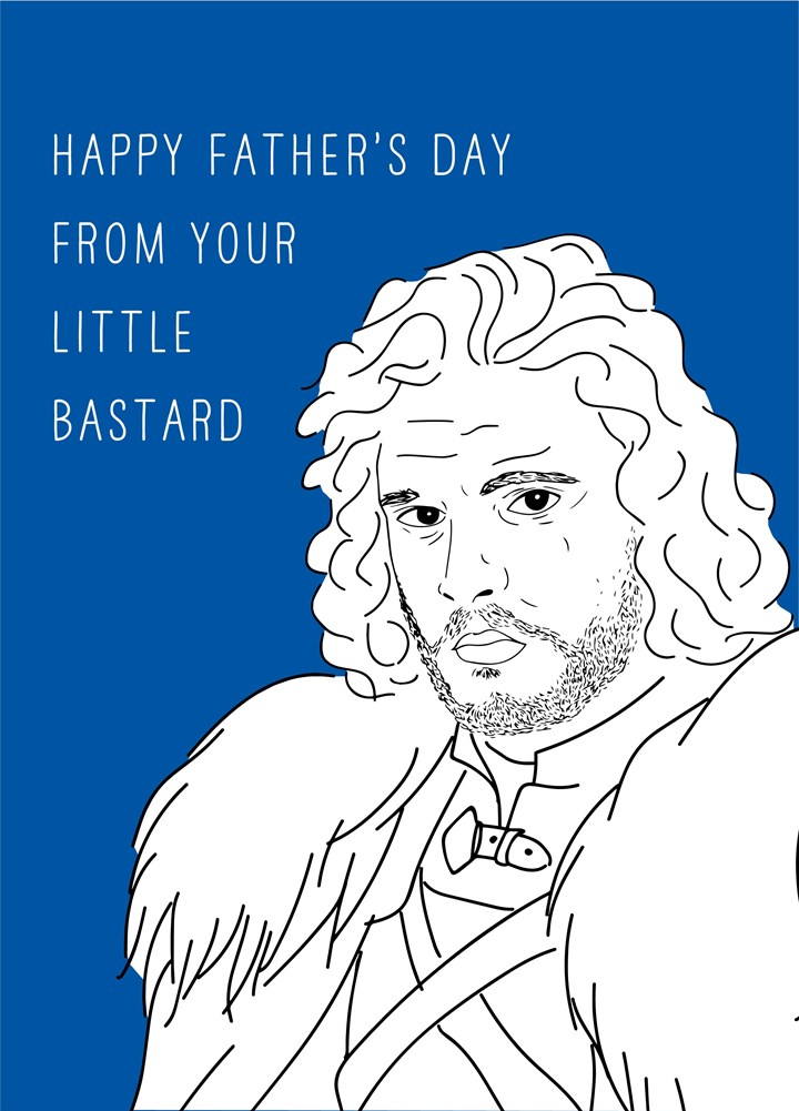 From Your Little Bastard Card