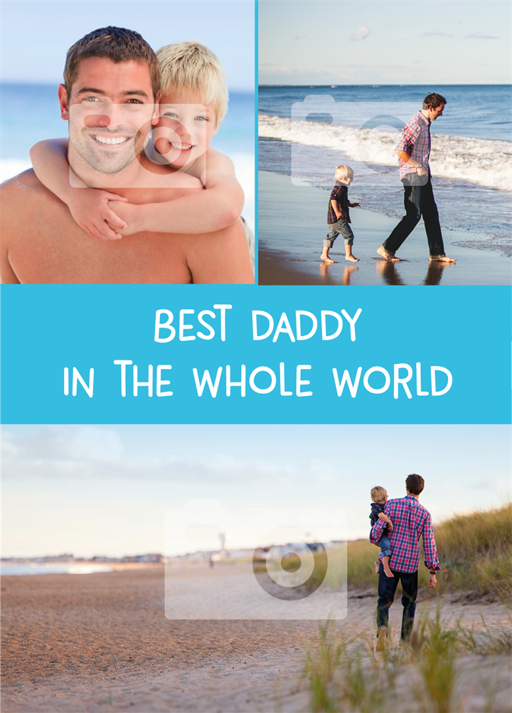 Best Daddy In The Whole World Card