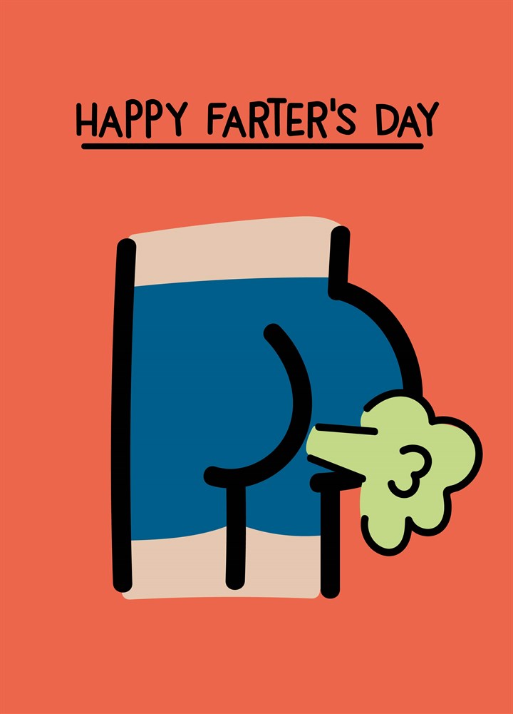 Happy Farter's Day Card