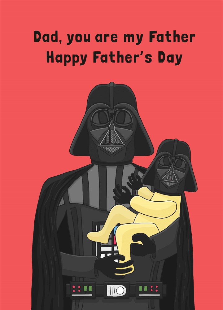 You Are My Father Star Wars Card