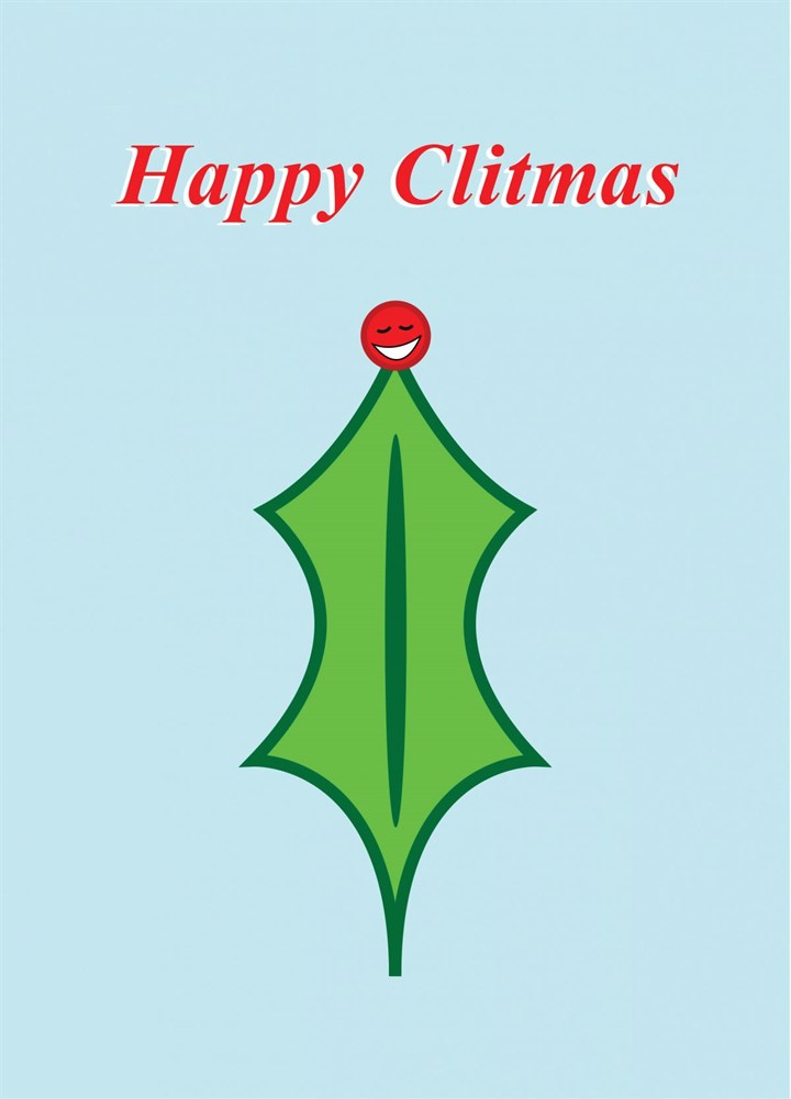 Happy Clitmas Card