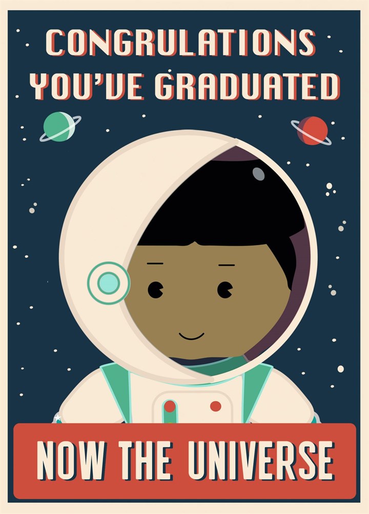 Space Graduate Card
