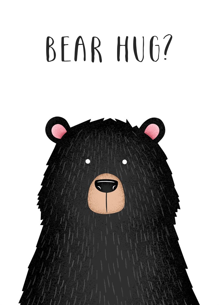 Bear Hug? Card