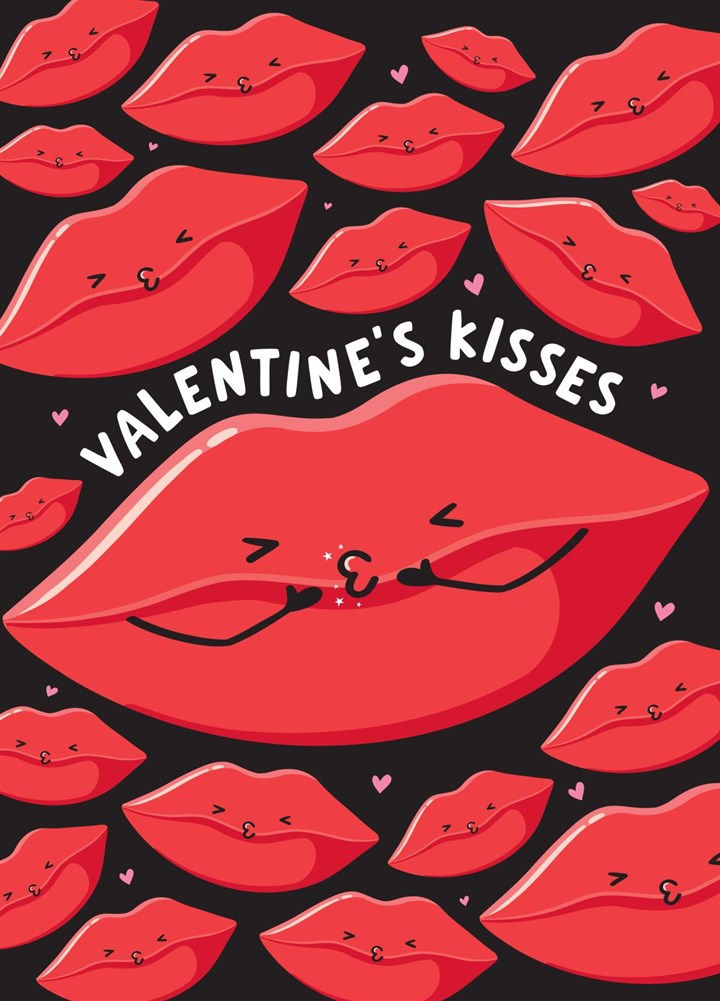 Valentine's Kisses Card