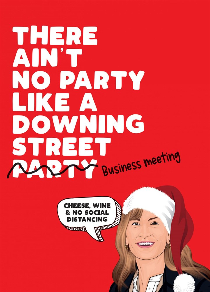 Downing Street Party Card