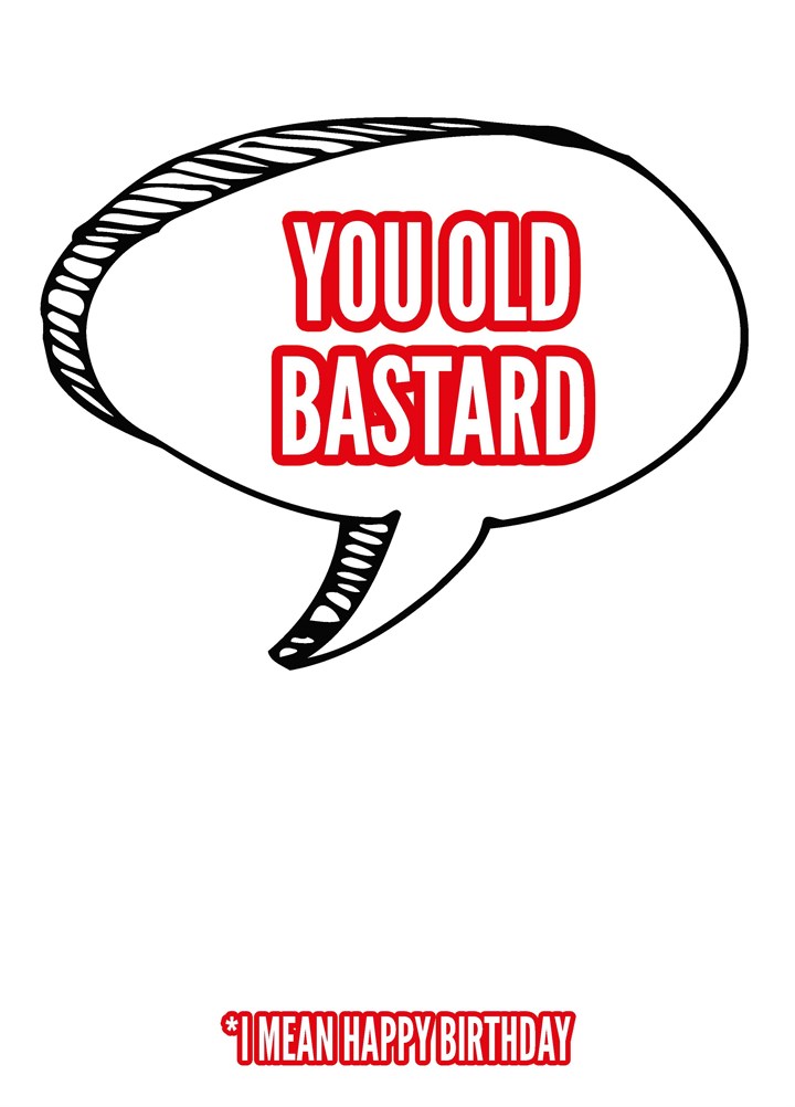 Old Bastard Card