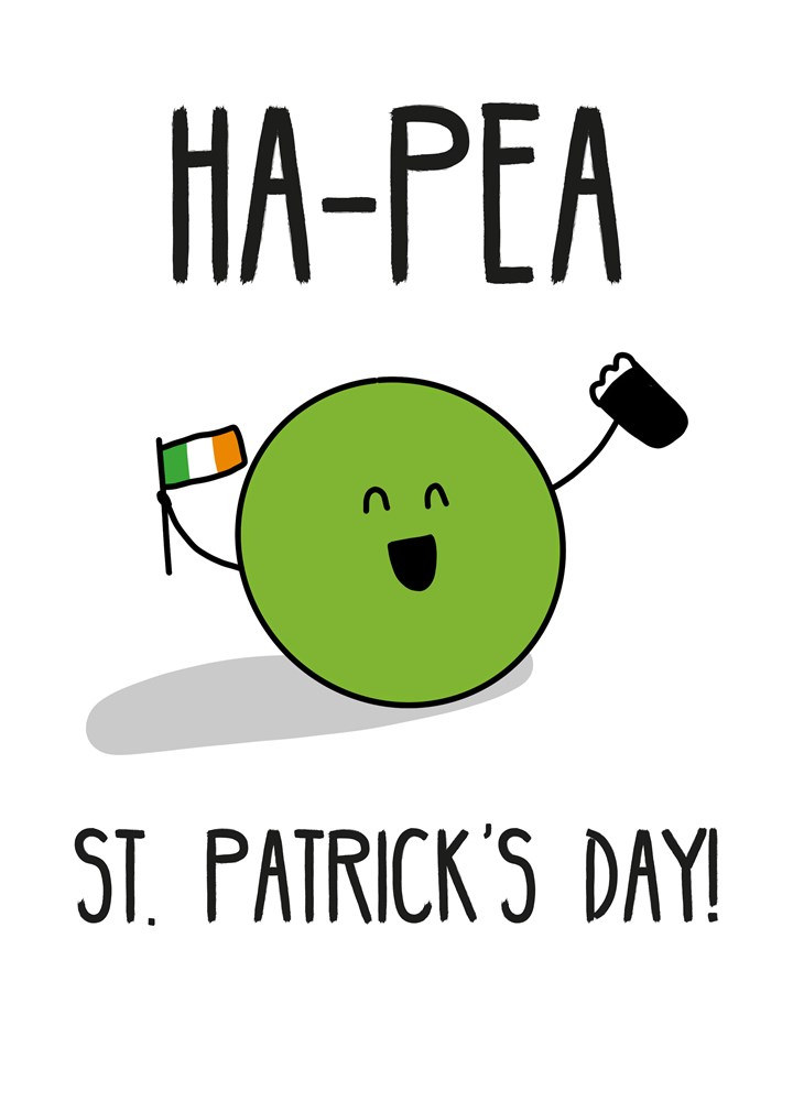 Ha-Pea St. Patrick's Day Card