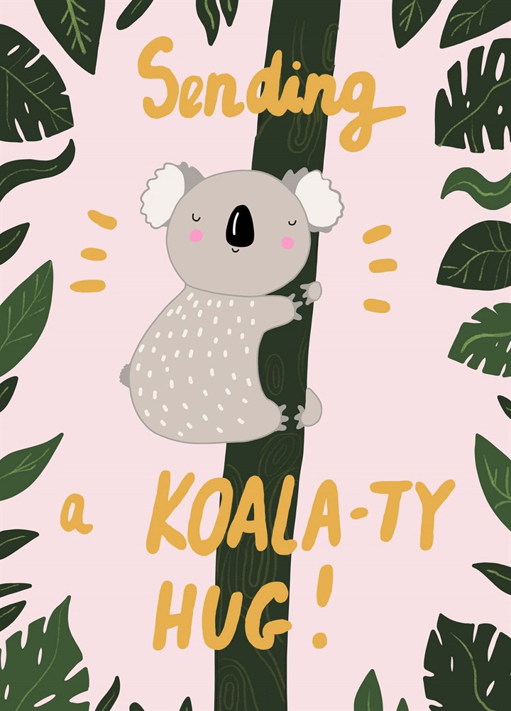 Koala-Ty Hug Card