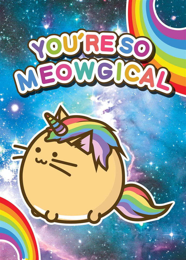 You're So Meowgical Card