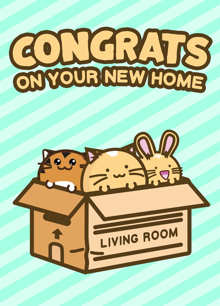 Congrats On Your New Home Card