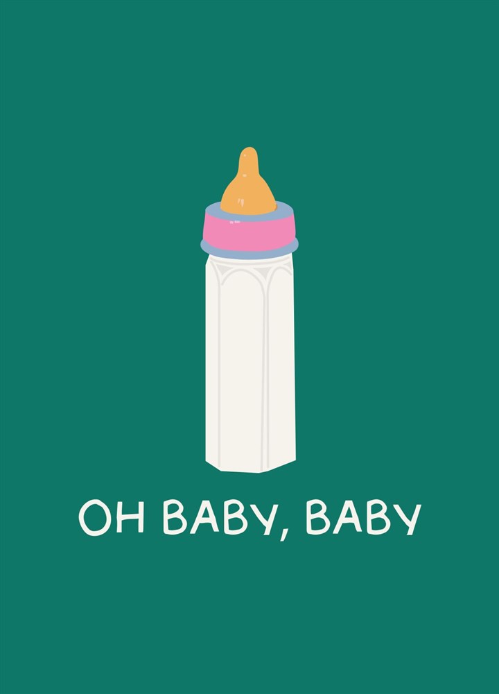 Oh Baby, Baby - New Baby Card