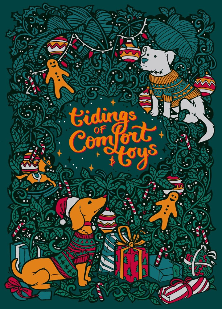 Tidings Of Comfort And Toys Card