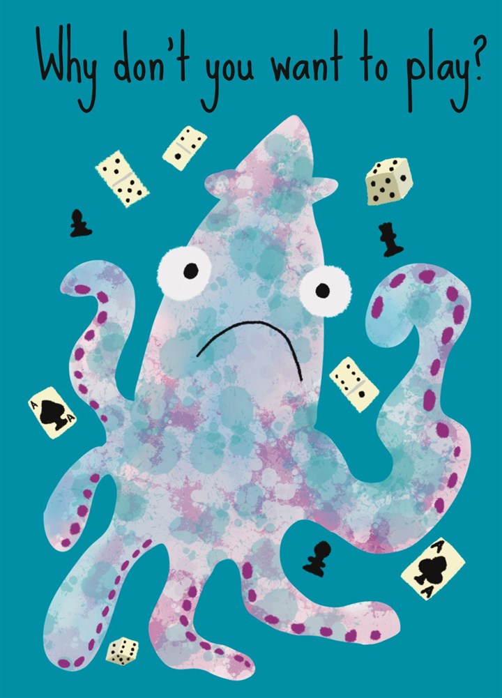 Sad Squid's Game Card