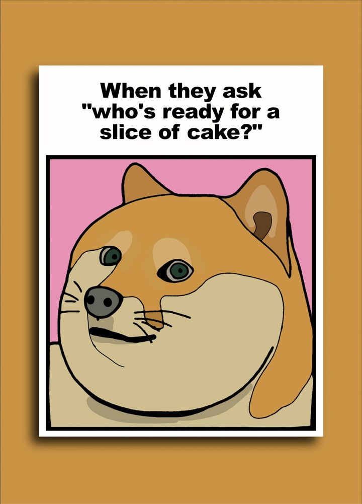 Doge Meme Card