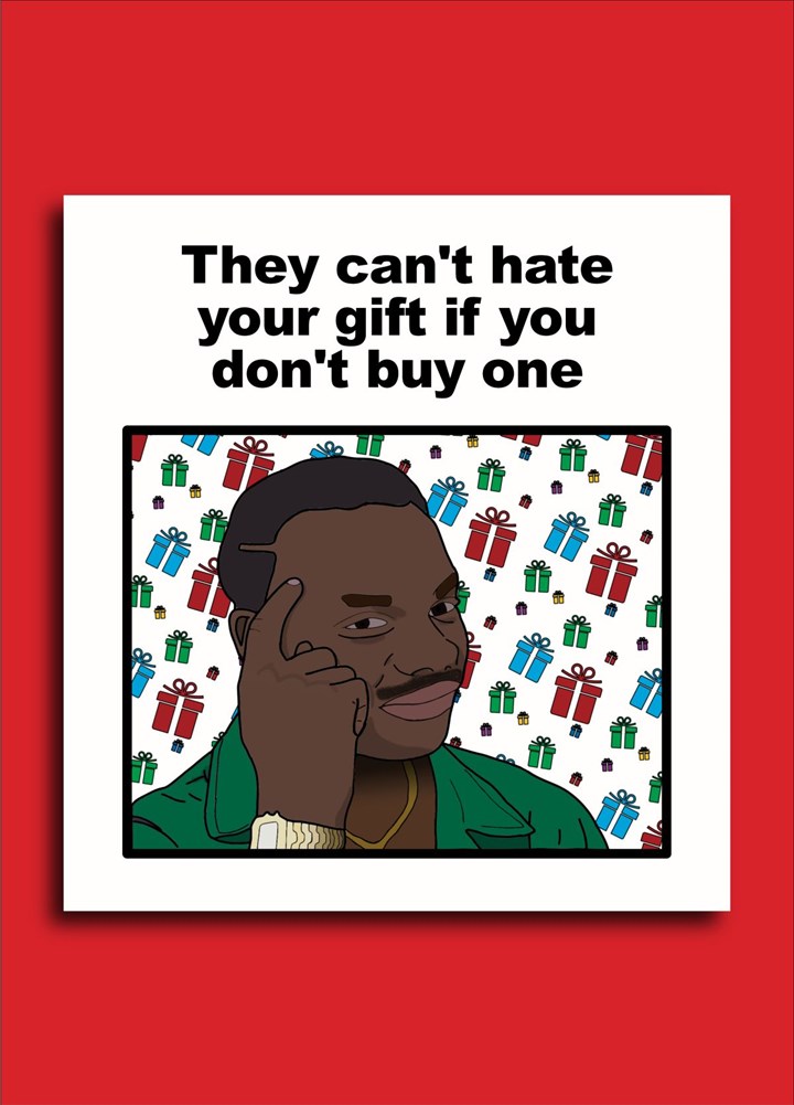 The Clever Man (Xmas) Meme Card