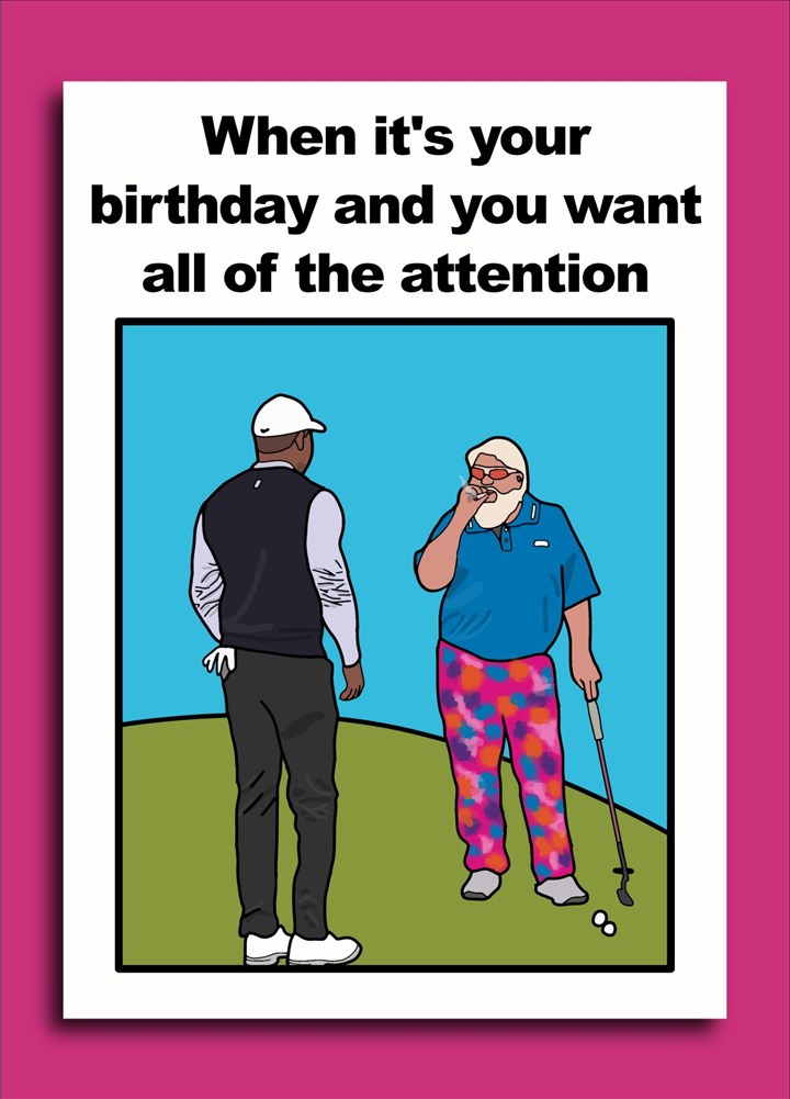Golf Birthday Suit Meme