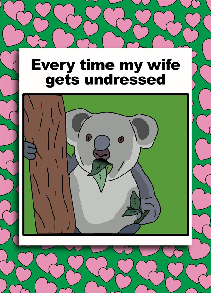 Shocked Koala (V-Day) Meme