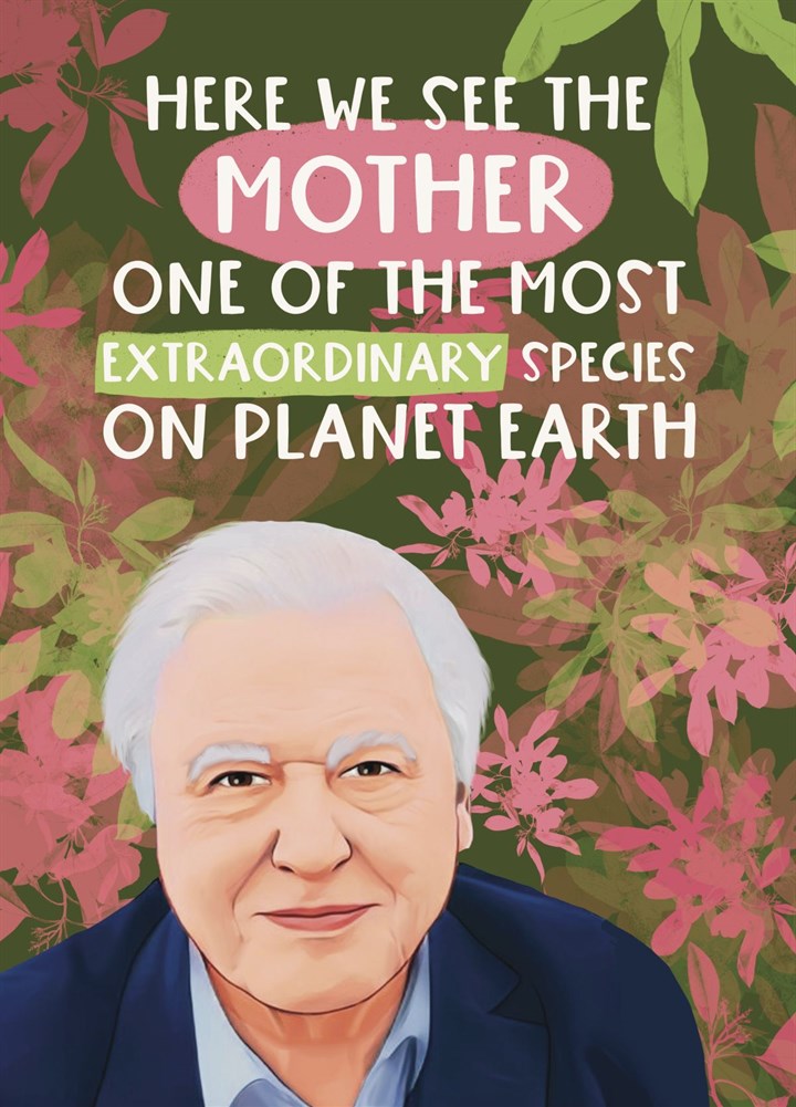 Extraordinary Species Mother's Day Card