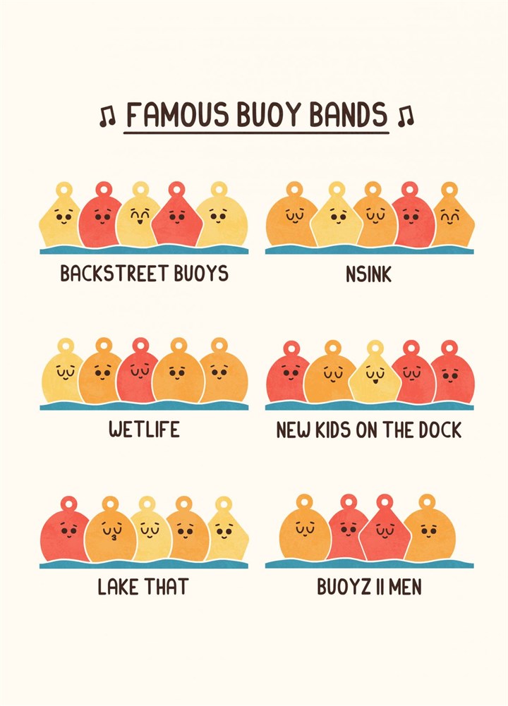 Buoy Bands Card