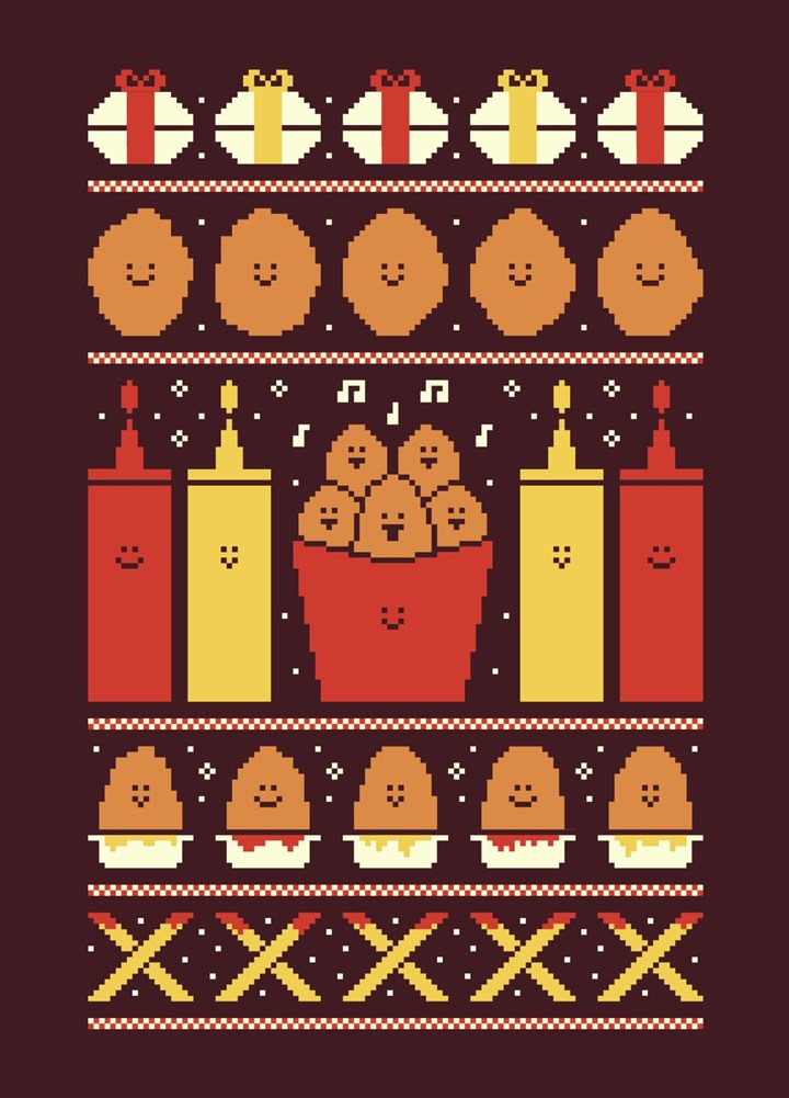 Christmas Nuggets Card