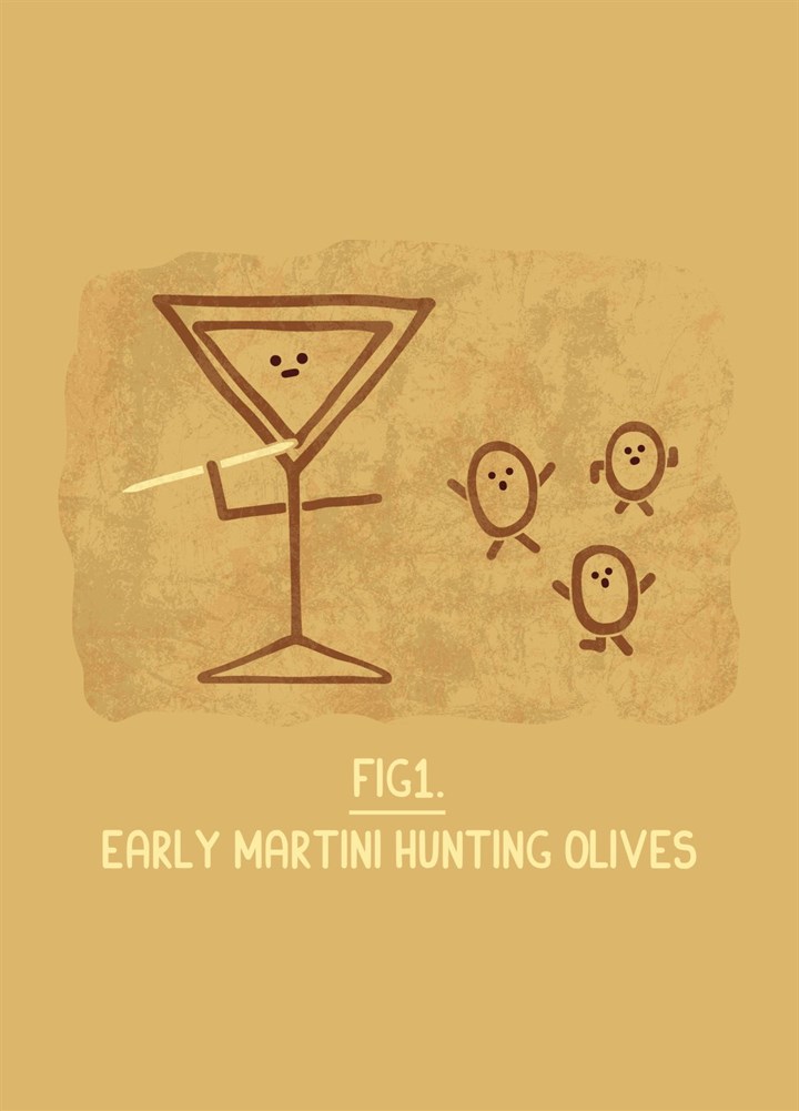 Early Martini Card