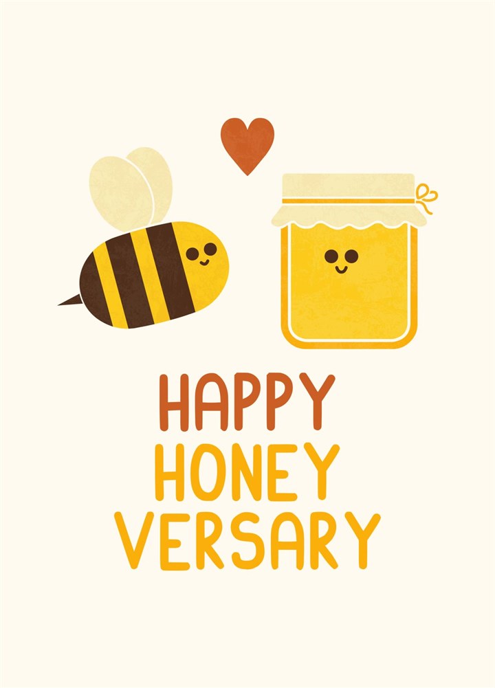 Honeyversary Card
