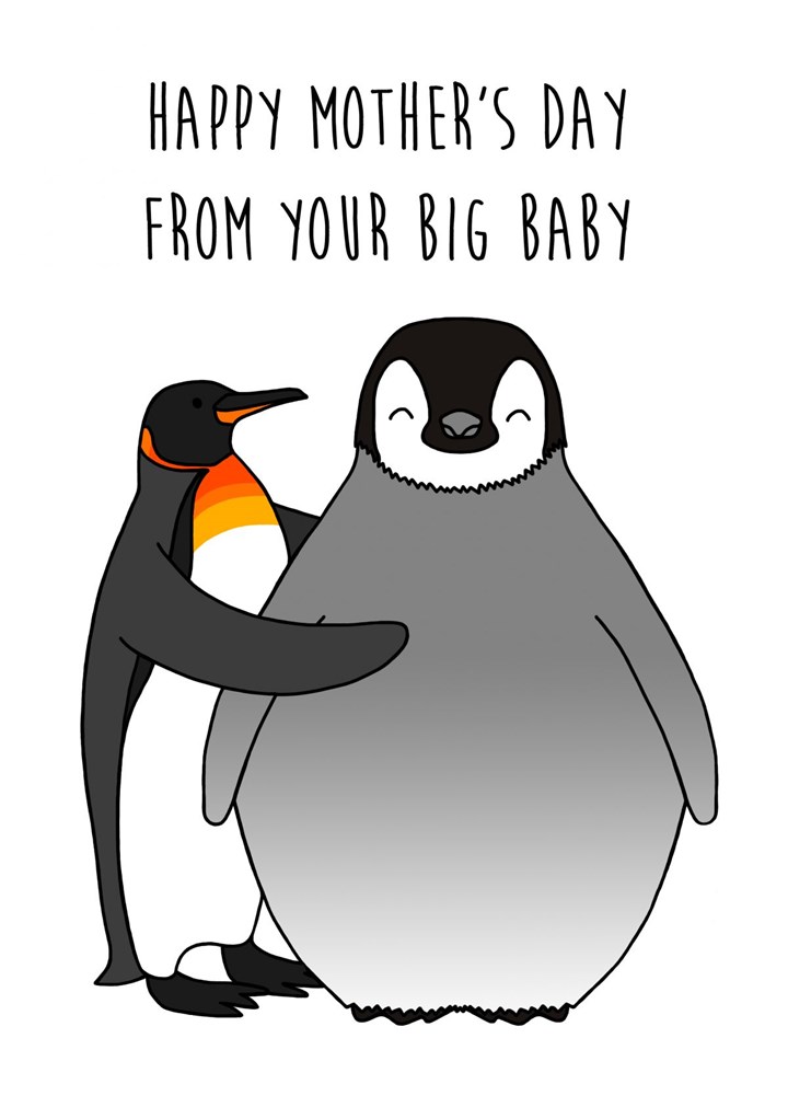 Mothers Day Big Baby Card