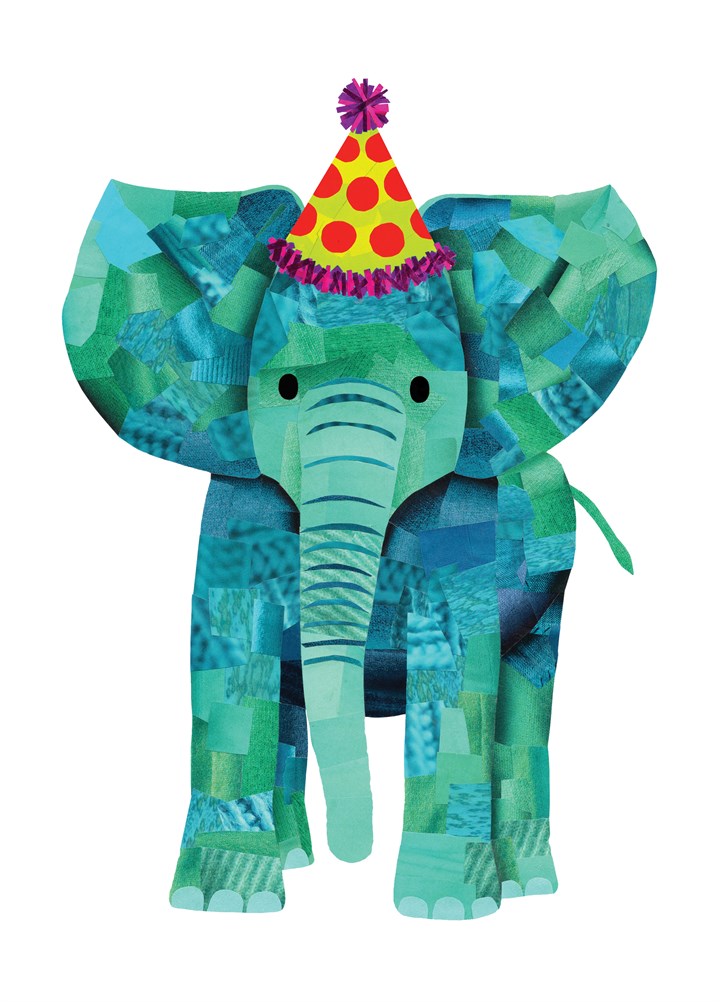 Party Elephant Card