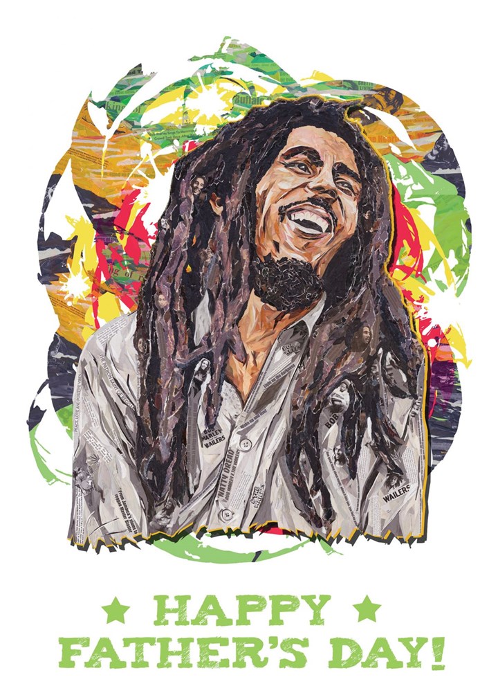 Bob Marley Father's Day Card