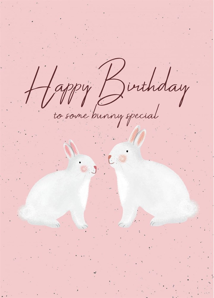 Some Bunny Special Card