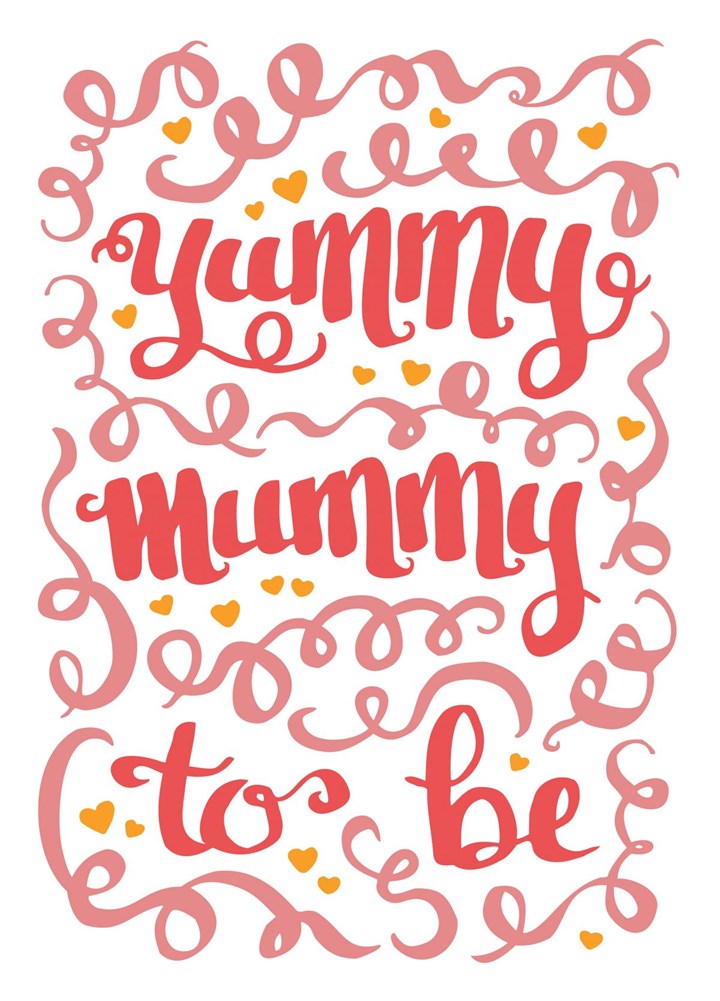 Yummy Mummy To Be Card