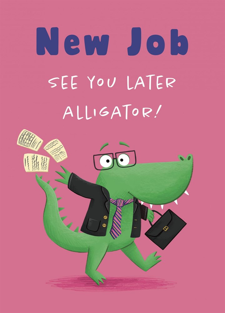 Alligator New Job Card