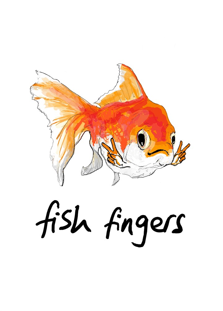 Fish Fingers Card