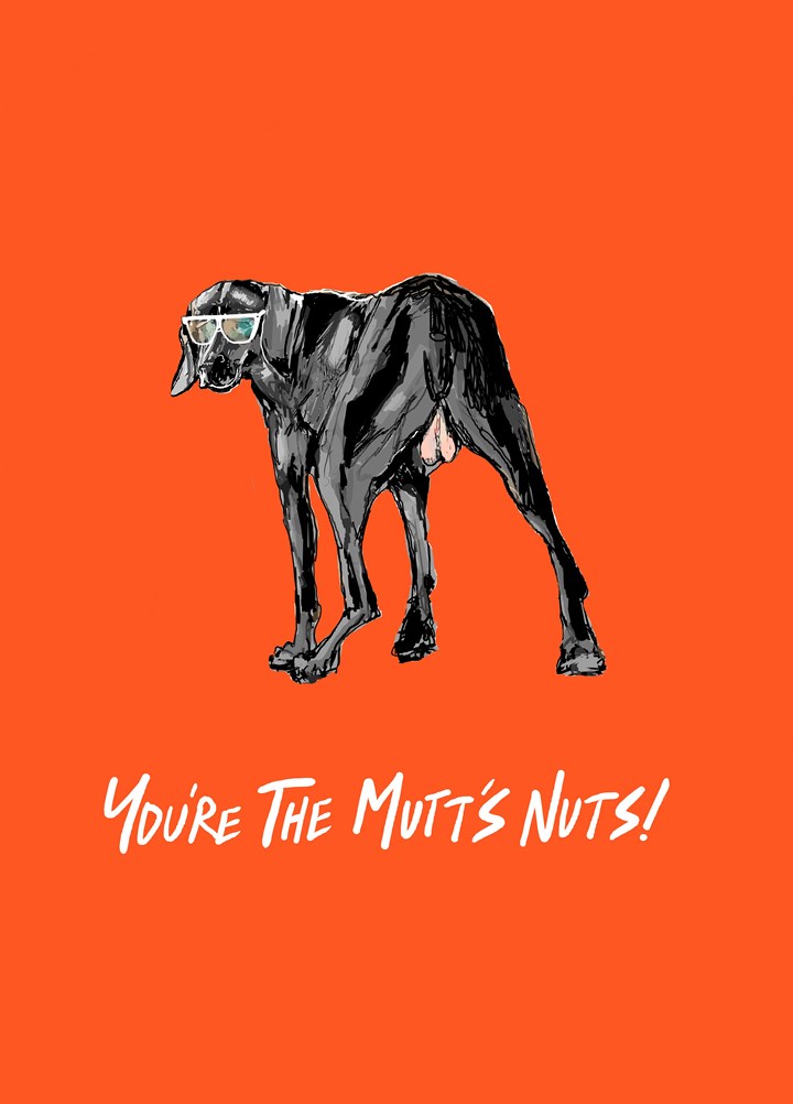The Mutt's Nuts Card