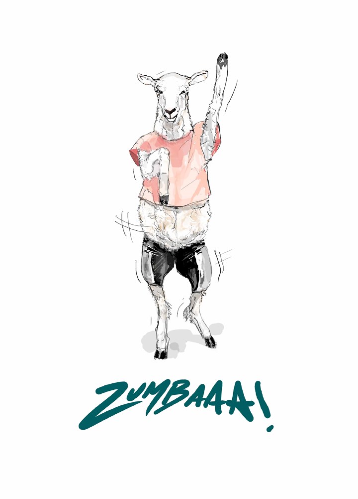 Zumbaaaa Card