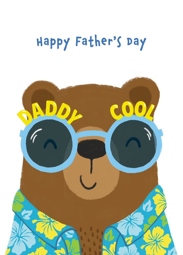 Daddy Cool, Happy Father's Day Card