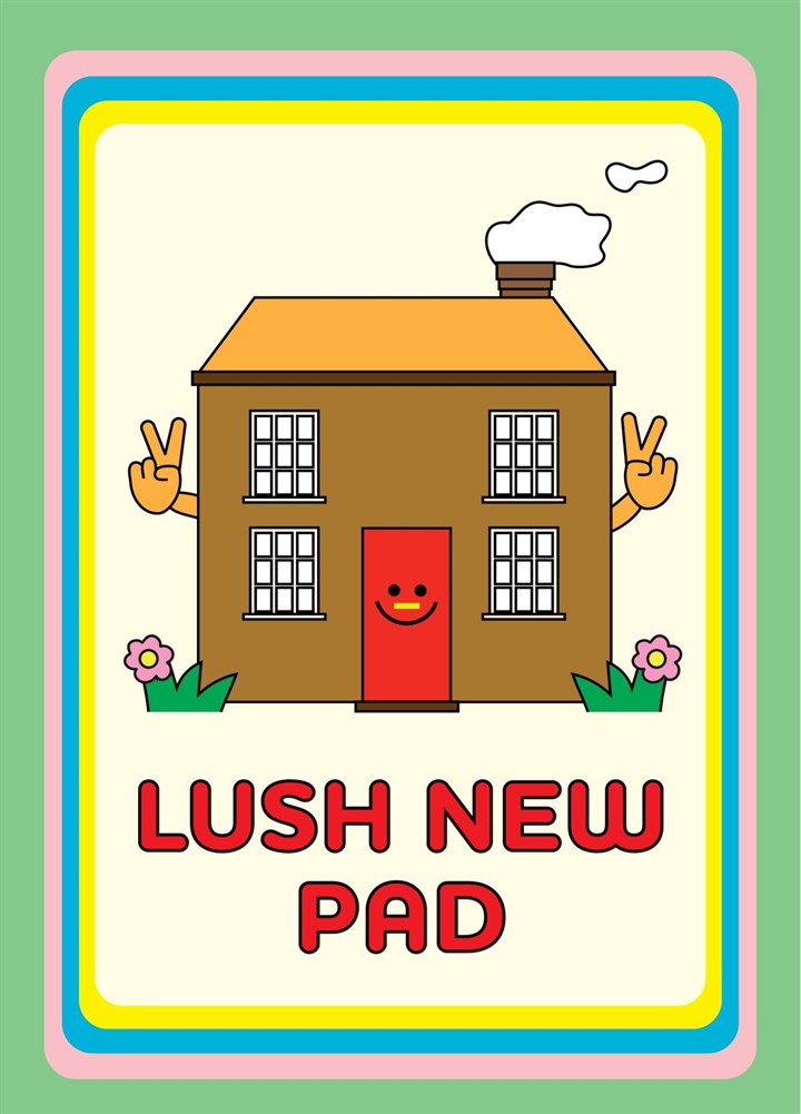 Lush New Pad Card