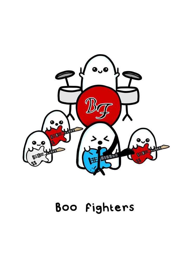 Boo Fighters Card