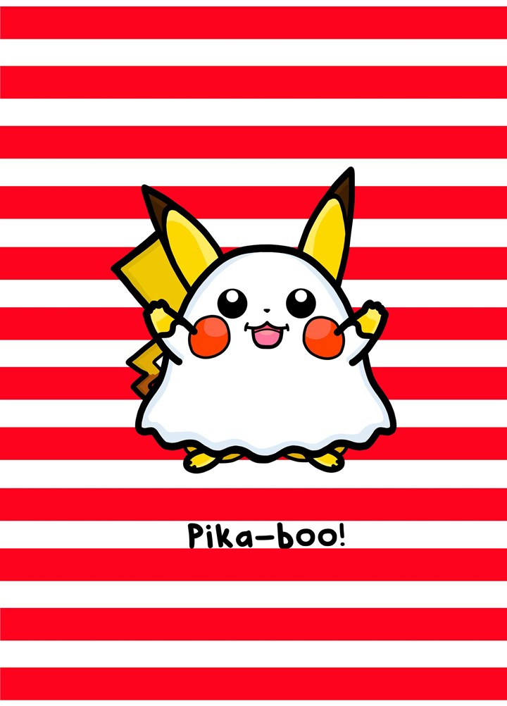 Pika-Boo Card
