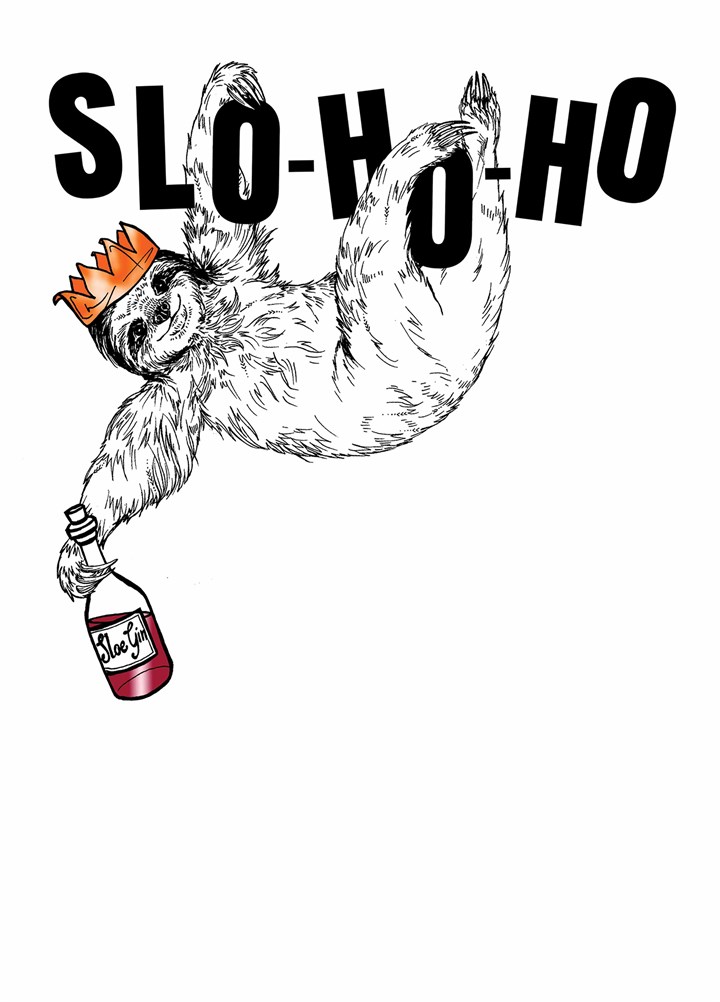Slo-Ho-Ho Card